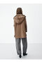 Trendlucky Easy-To-Wear Women's Raincoat with Side Hook and Loop Fastener Closure - 5