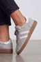 Timeless Classic Gray White Premium Comfort & Timeless Style Casual Unisex Sneaker Shoes - 4