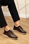 جلد طبيعي 100%، نعل بولي، أحذية جلدية رجالية - 2