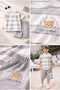 Boy's T-Shirt Shorts 2 Piece Set Summer Cotton - 3