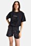 İts Basic Women's Oversize Glamour Printed 100% Cotton T-Shirt