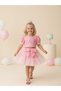 Girl's Sequined Cropped Skirt Set - 4