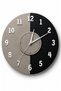 Kronoform Modern Stylish Wooden Wall Clock Decorative Silent Minimal Living Room Kitchen Bedroom and Office Clock - 2