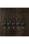 Steel Rope Cable Pvc Window Safety Child Safety Lock Set of 5