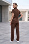 طقم بدلة رياضية نسائية مع سترة - 6