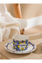 Lcw Home Mixed Porcelain Coffee Cup Set for 2 People 90 ml - 2