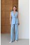 Lined Vest and Pants Set