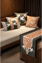 Pegasus Patterned Table Runner. 45 X 145 cm 1 Piece Stitched Runner - 4