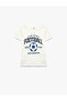 Crew Neck Short Sleeve Cotton Printed T-Shirt