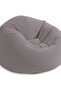 Beanless Bag Inflatable Chair – Grey | 107 x 104 x 69 cm