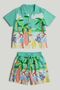 Beach Shirt and Shorts Outfit