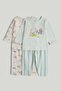 2 Pack Animals Pyjamas