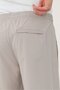Gray Men's Zippered Three-Pocket Thin Fabric Comfortable Fit Shorts - 7