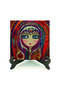 Anatolian Ethnic Motif Girl Tabletop Printed Mdf Tabletop 10X10 Krt-113 - 2