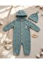 Boy's Hooded Jumpsuit - 100% Cotton