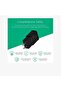 Fast Charge Travel Adapter With USB Type C to A Cable 15W Black - 4