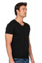 Özkan 10273 Men's 95% Cotton Lycra Flexible Comfortable V-Neck Short Sleeve T-Shirt Undershirt - 4