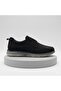(Birkan) Genuine Leather Inside and Out Poly Hafi Sole Comfortable Daily Men's Shoes Black - 3