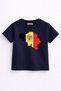 Belgium Map Flag Kids T-Shirt