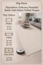 Nordic Woven Cotton Curly Non-Slip Base Washable Living Room Hallway Kitchen Bedroom Floor Mat Carpet - 7
