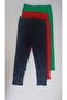 Ribbed Flexible 3-Piece Baby Tights Children's Single Bottom Tights - 2