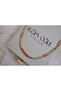 Ykl043 Bamboo Beaded Dorica Necklace (40 Cm+5Cm Extension)