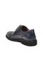 Navy Blue Genuine Leather Men's Classic Shoes 3249 m - 4