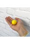 15 Pcs Hard Plastic Knob Round Ball Yellow Cabinet Furniture Kitchen Cupboard Drawer Handle Knob Handles - 4