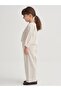 Embroidered Linen Suit with Loose Trousers for 2-7 Years Old, Natural - 2