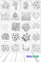 Cozy Flower Moments Coloring Book – Relaxing Floral Themed Paintings 21X21 cm - 3