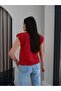 Zero Sleeve Padded Basic Tshirt - 5