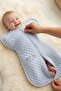 Baby 100% Cotton Double Zipper Swaddle - Sleeping Bag 0-24 Months