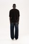 Men's V-Neck Knitwear T-Shirt Brown - 8