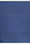 Slim Fit V-Neck Plain Women's Blue Short Sleeve T-Shirt - 5