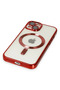 Ilkeshop New iPhone 14 Case Kross Magneticsafe Cover (191425) - Red - 5