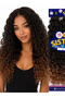Sister afro wave hair - black caramel ombre t1b-27