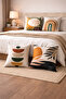 Bohemian Geometric Digital Printed Throw Pillow Cover Set of 4 Modern Decorative Pillow Covers (Double Sided) - 3