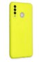 Ilkeshop New P30 Lite Case Nano Inside Velvet Silicone (201918) - Yellow - 2
