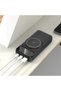 High-Capacity 20000mAh Portable Power Bank with Integrated Cables and Magnetic Wireless Charging - 2