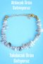 Howlite Stone Broken Stone Bracelet Real Natural Stone Brass Plated Extension Chain Certified Bracelet - 5