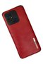 ILKESHOP حافظة جديدة لهاتف Redmi 10C من الجلد والسيليكون (01505) - أحمر - 2