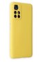 Ilkeshop New Redmi Note 11t Case Nano Velvet Silicone (03830) - Yellow - 2