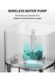 New Wireless Pump Dog Cat Water Fountain, Quiet and Anti-Dry Pet Water Fountain with Wireless Pump for Indoor Cats/Dogs-1.85L - 3