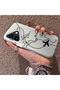 iPhone 16 Compatible Travel-Themed Map Airplane Printed Impact Protective Hard Case - 2