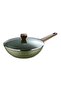 Acadia 28 cm Forged Aluminum Wok with Lid - 3