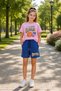 Armikids Girls' Printed Top and Bottom Set New Season