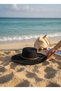 Women's Hand Knitted Detailed Hat Beach Hat