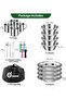Camping Cutlery Set - Stainless Steel Tableware Mess Kit Includes Plate Cup Fork Spoon Knife, 7 in 1 Flatware Kit with Mesh Bag - Dinnerware Utensils Set for Outdoor Camping Hiking and Picnic - 2
