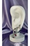 Eye Detailed Triple Earring Set - 2