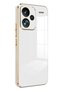 Ilkeshop New Redmi Note 13 Pro Plus Case Volet Silicone (210658) - White